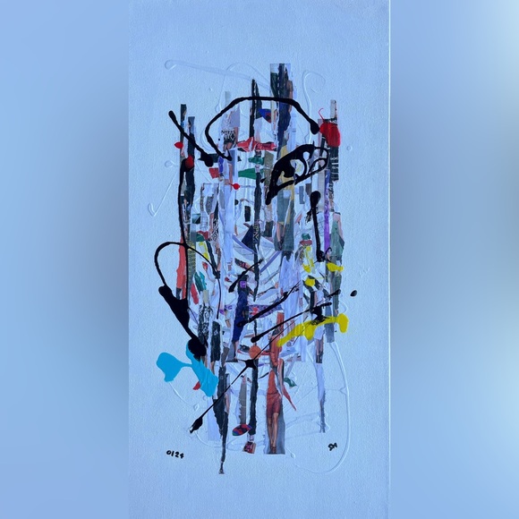 Mixed Media Art on canvas 6 (2024) - Picture 4 of 5